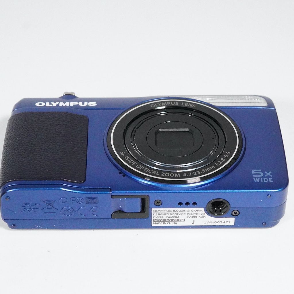 カメラ OLYMPUS オリンパス VG-190 ブルー