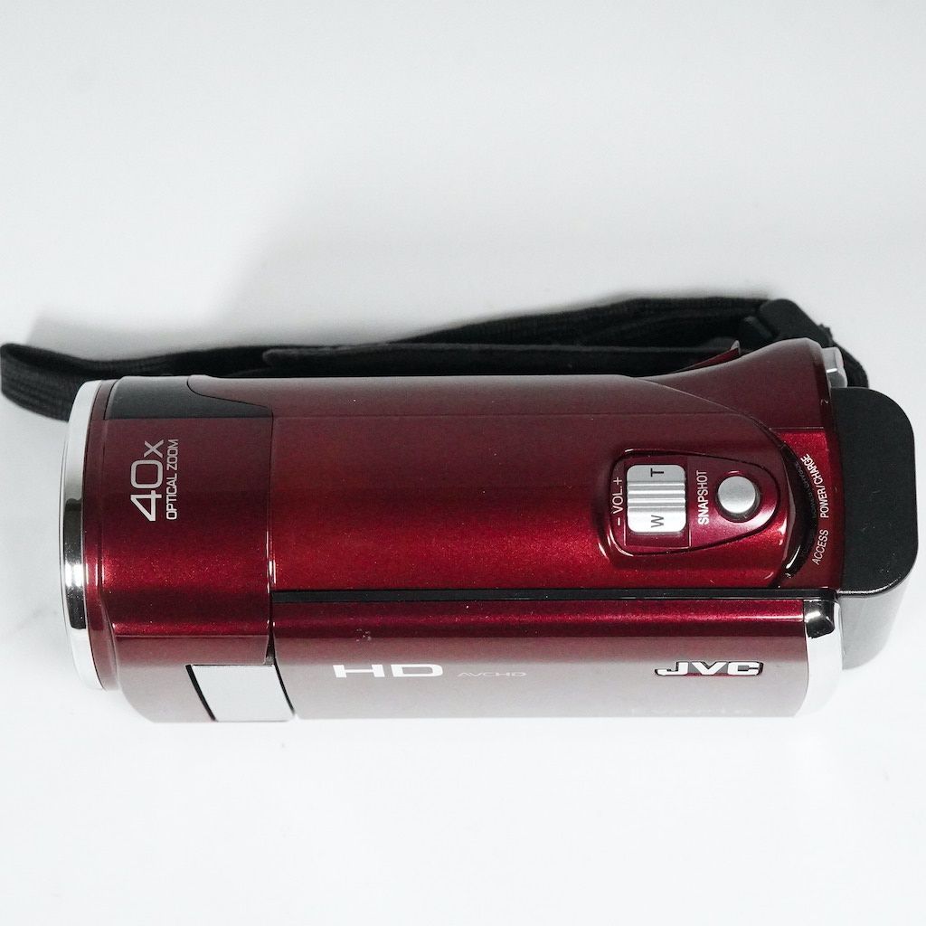 プ*ラ様 美品　JVC Everio GZ-HM280 動作確認済 動作確認済】JVC Everio GZ-HM280 ゴールド ビデオカメラ55 動作