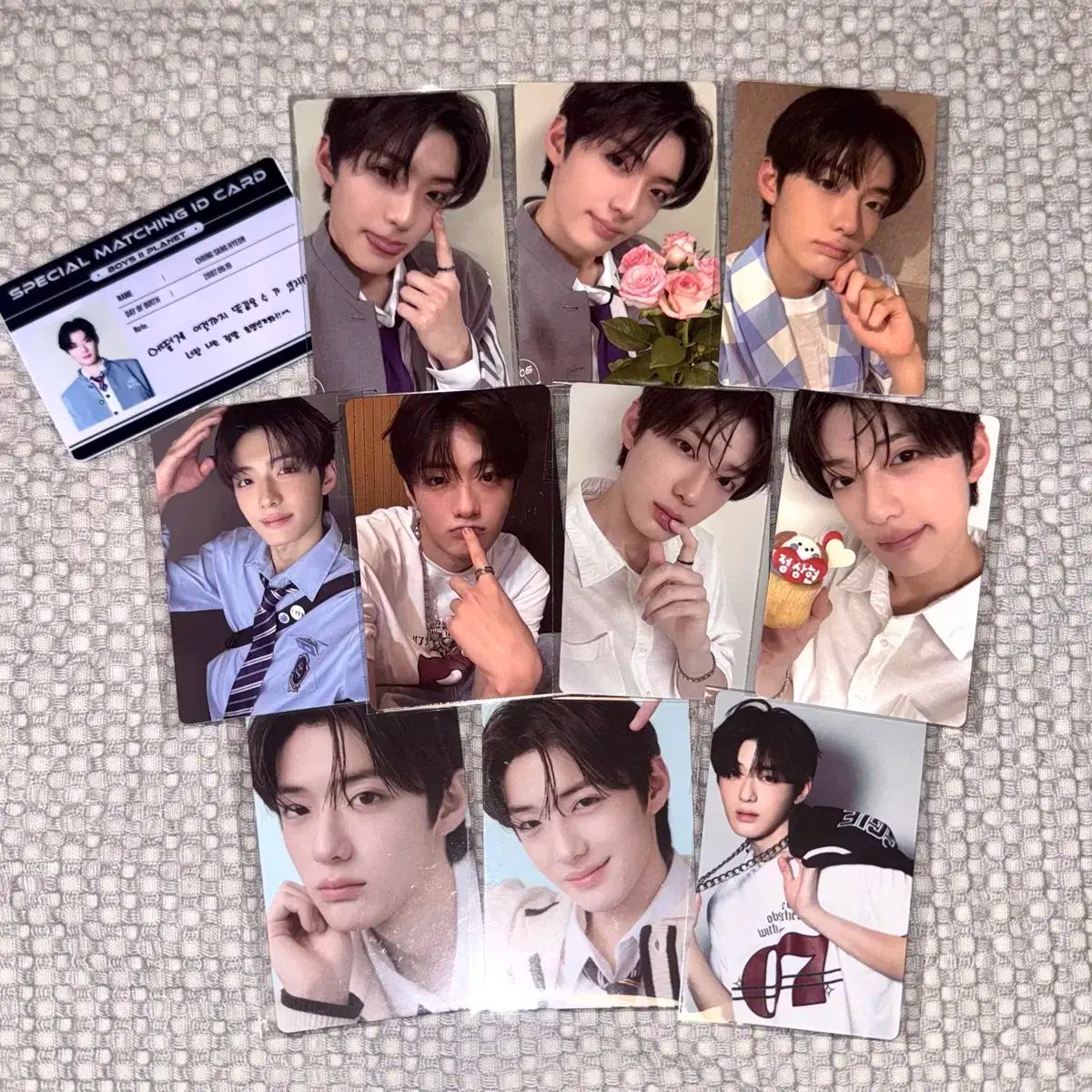 BOYS PLANET(ボイプラ) 展示会 サンヒョン IDカード ボイプラ2