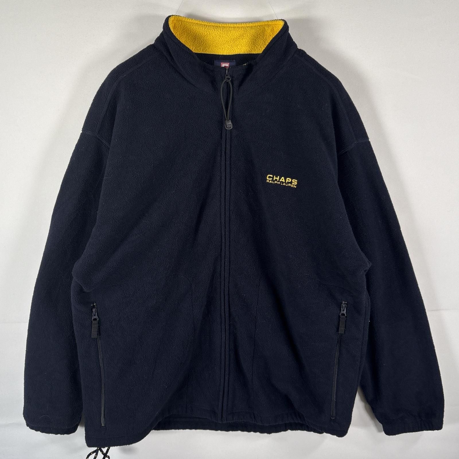 古着 チャップスラルフローレン CHAPS RALPHLAUREN フルジップフリース 