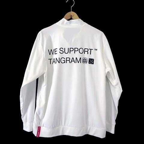 TANGRAM × CLUBHAUS コラボ ピステ ホワイト L タングラム CLUBHAUS