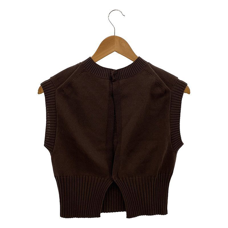 AURALEE / オーラリー | 2022SS | COTTON DRY KNIT VEST ドライ ニットベスト | 1 | レディース -  メルカリ