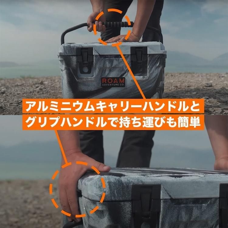  クーラーボックス OD GREEN 約18 9リットル 氷を最長で8日間キープ RUGGED COOLER 20 QT ラギットクーラー 20クォート ROAM ADVENTURE CO クーラーボックス クーラーボックス 保冷剤