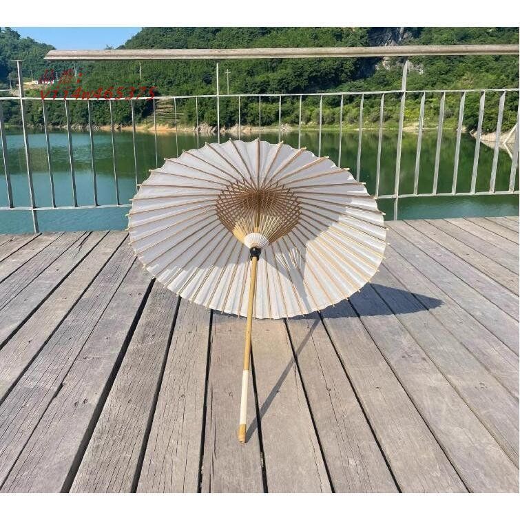 雨天使用 雨傘 蛇の目傘和傘 大番傘 白 別注品 vii4w465375