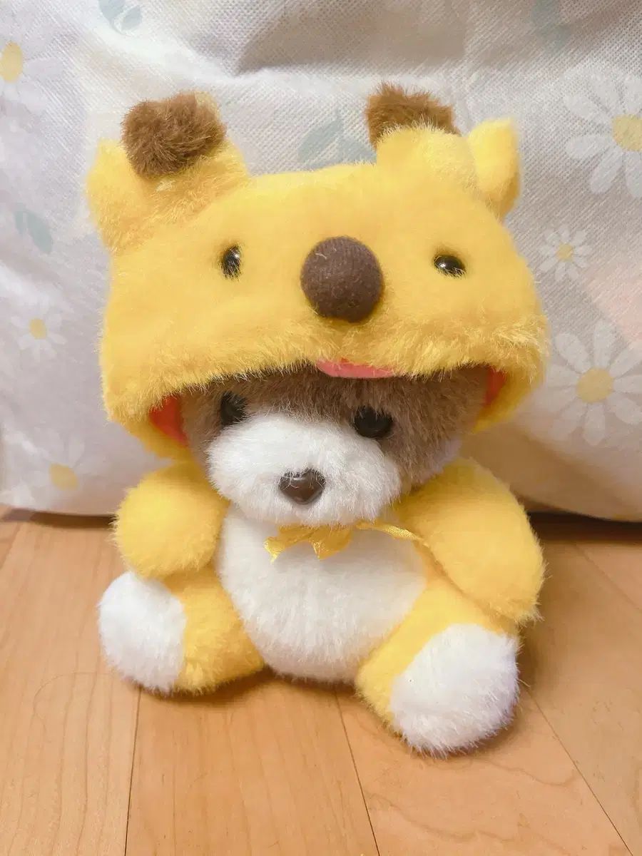 キリン 服 クマ ヴィンテージ 人形