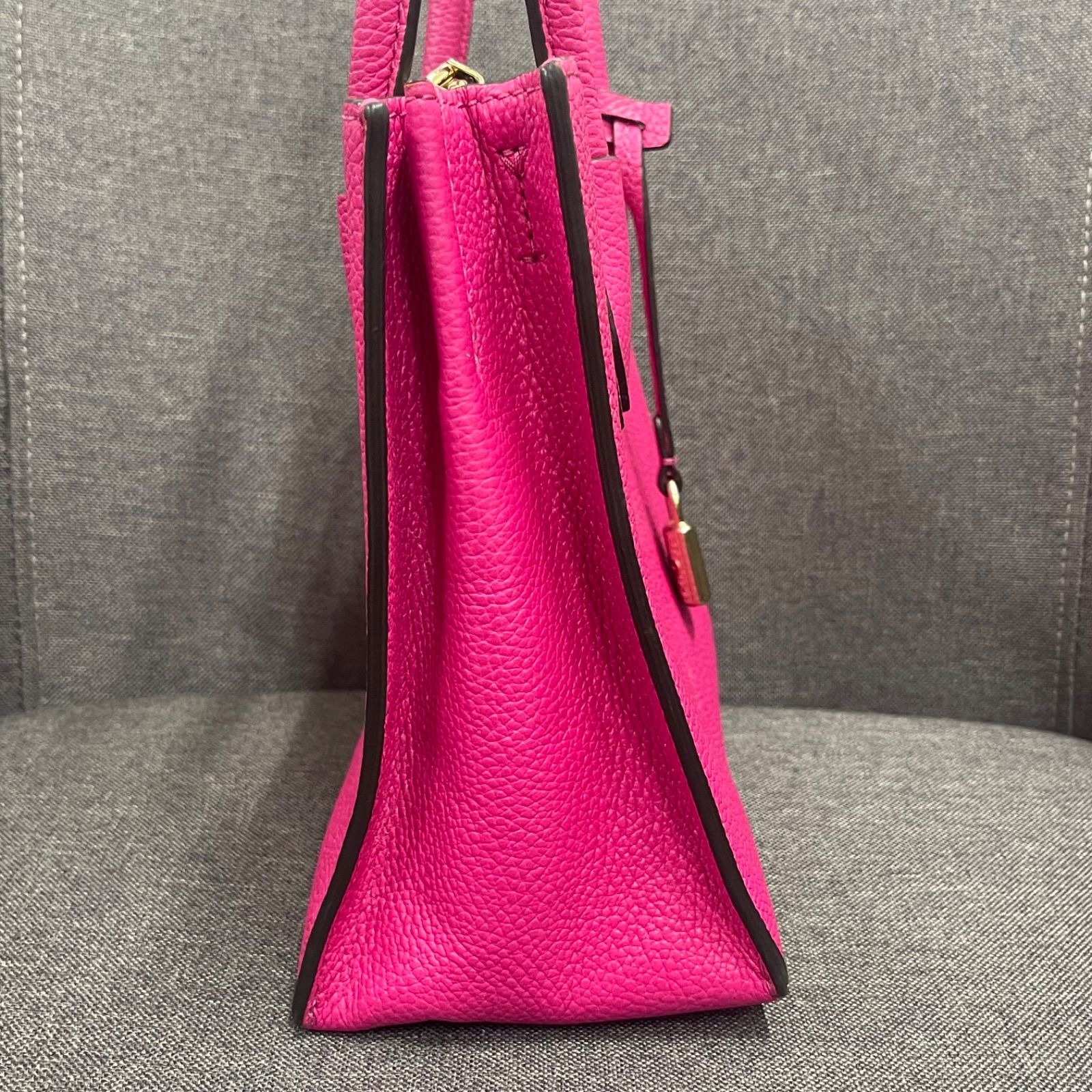 MICHAEL KORS ショッキングピンク ハンドバッグ NPA】MICHAEL KORS マイケルコース ハンドバッグ ショルダー