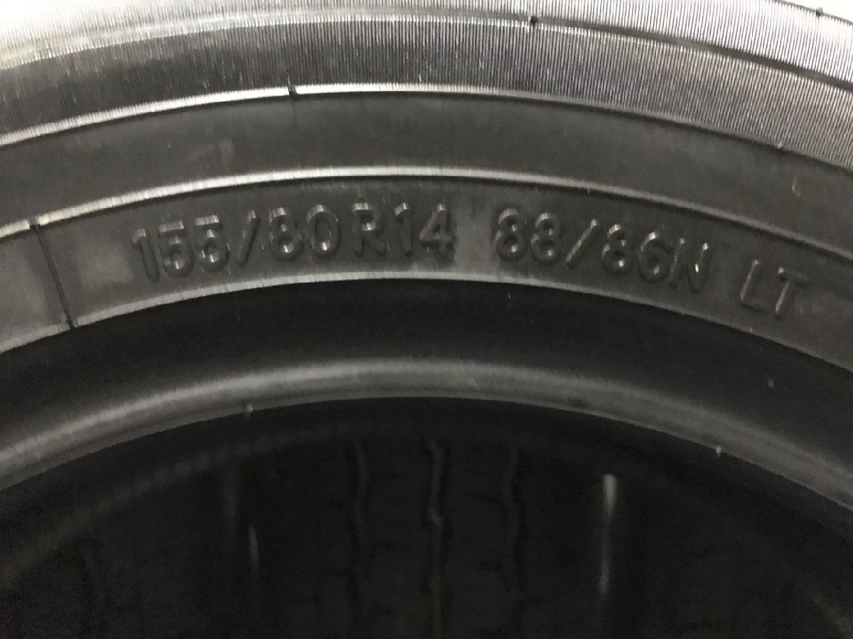 新車外し TOYO H11 155/80R14 88/86N LT 14インチ 夏タイヤ 4本 プロ