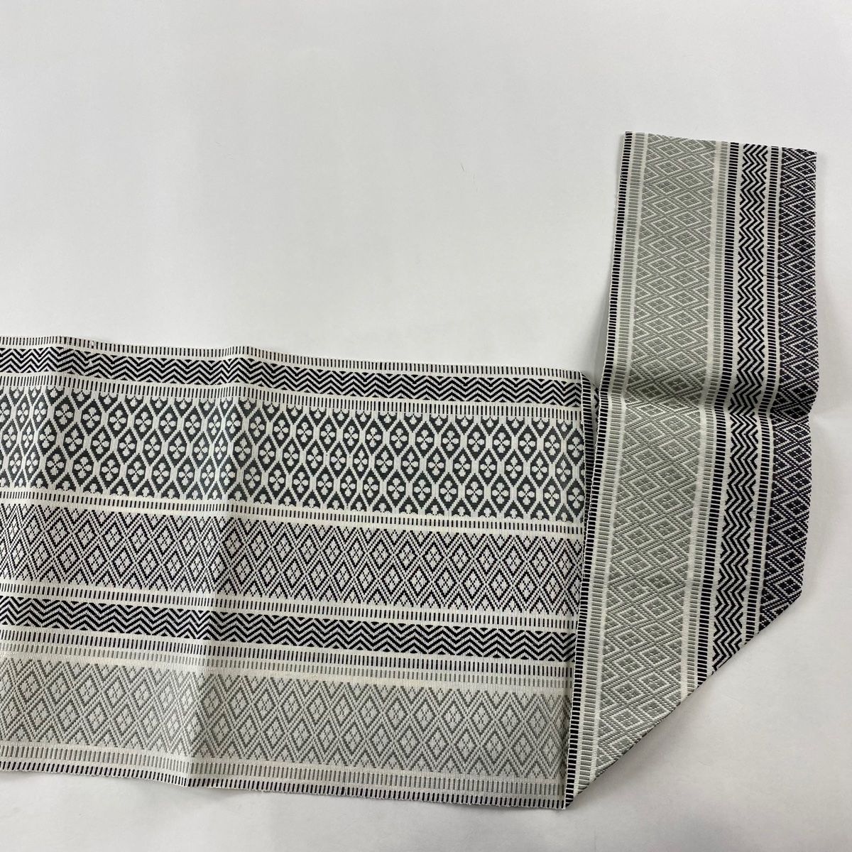 名古屋帯 美品 逸品 八寸名古屋帯 松葉仕立て 共箱あり 花唐草