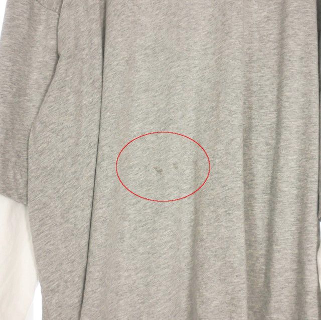 そうちゃん専用【DRIES VAN NOTEN 】 グレー 長袖カットソー