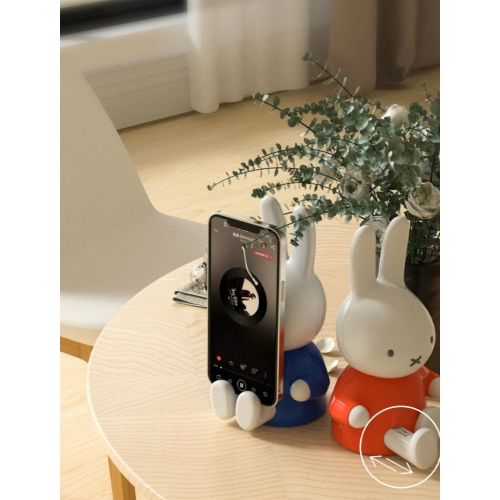 MIPOW] ミッフィー 抱っこスマホスタンド フィギュアスピーカー
