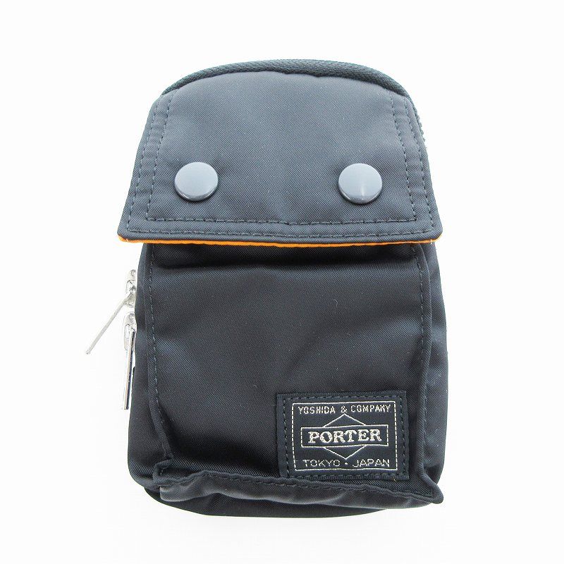 ポーター PORTER TANKER POUCH ミニポーチ 小物入れ 黒 ブラック |UO AD