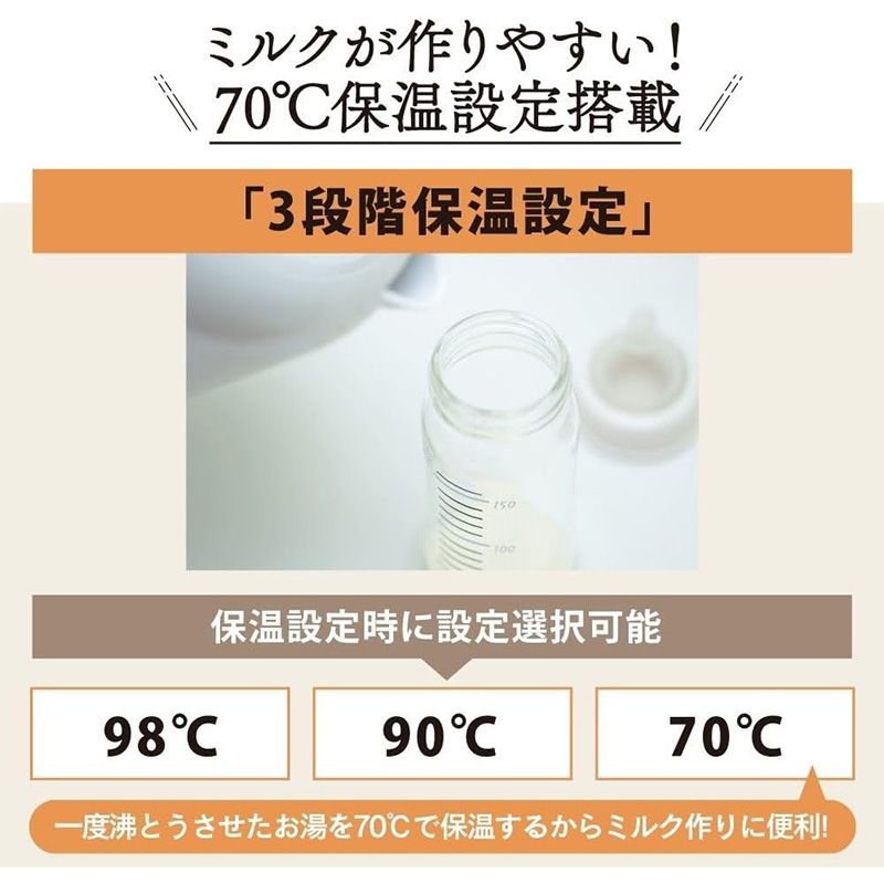 メーカー ZOJIRUSHI 象印 電動ポット CP-EA20-WA 2.0L ホワイト マイコン沸とう式 WWW_KANDAIZUMI_COM