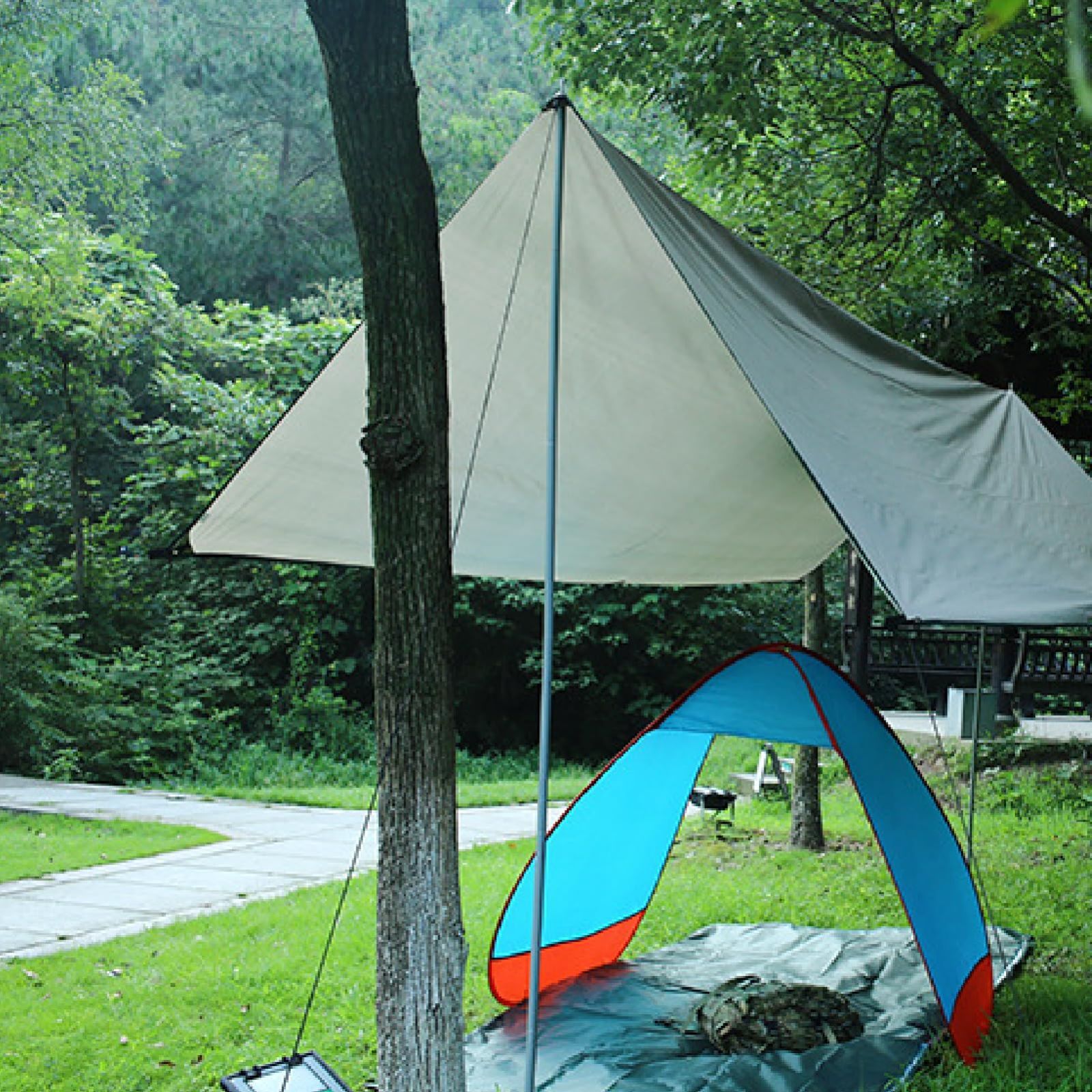 ★NEW タープ シェルター テント フランスブランド　紫外線90％以上カット SPF30 シェルター ☆NEW タープ シェルター テント フランスブランド 紫外線90％以上