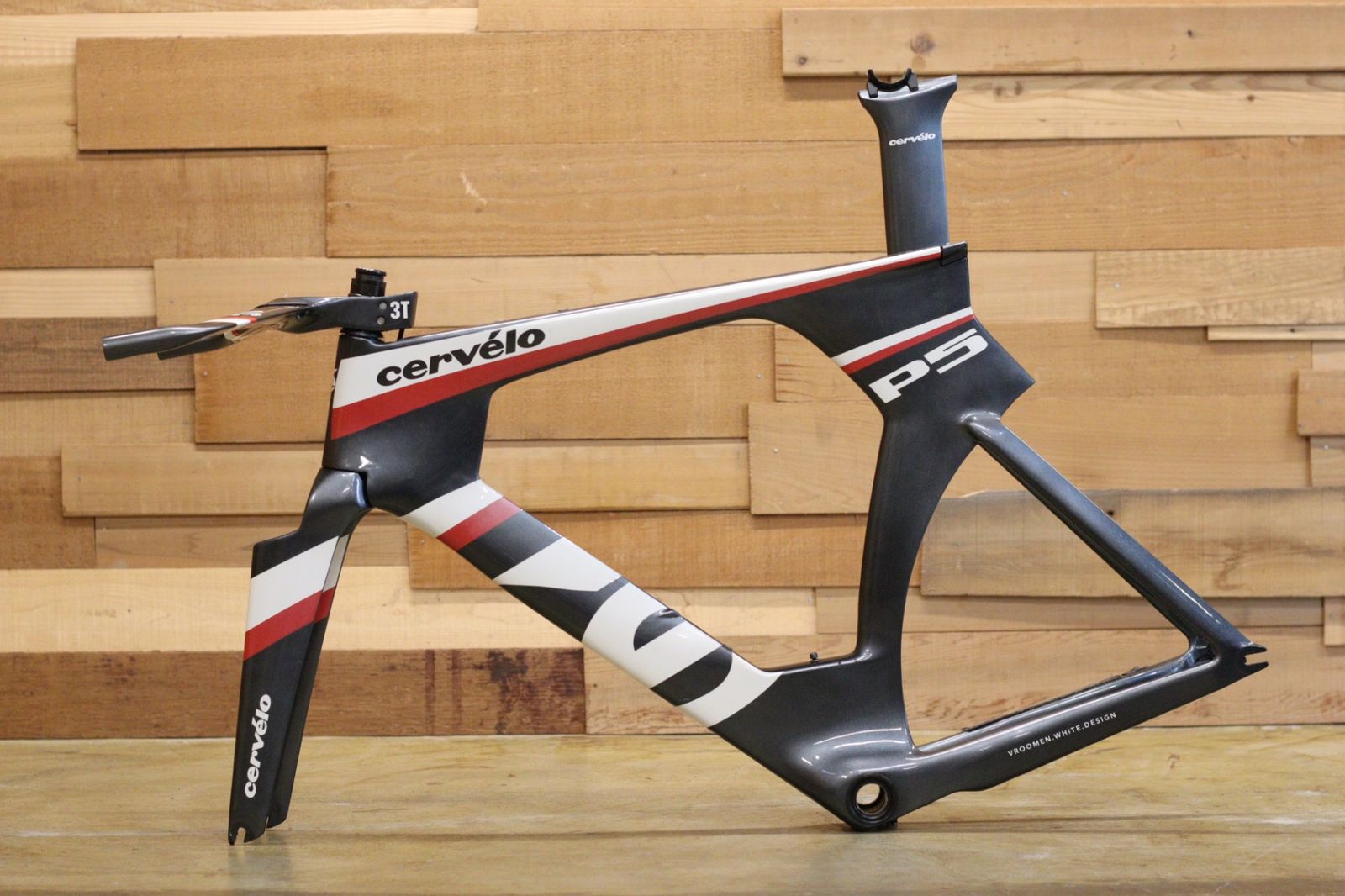 サーヴェロ CERVELO P5 2013 56サイズ カーボン タイムトライアル TTバイク フレームセット パーツ付属 立川店