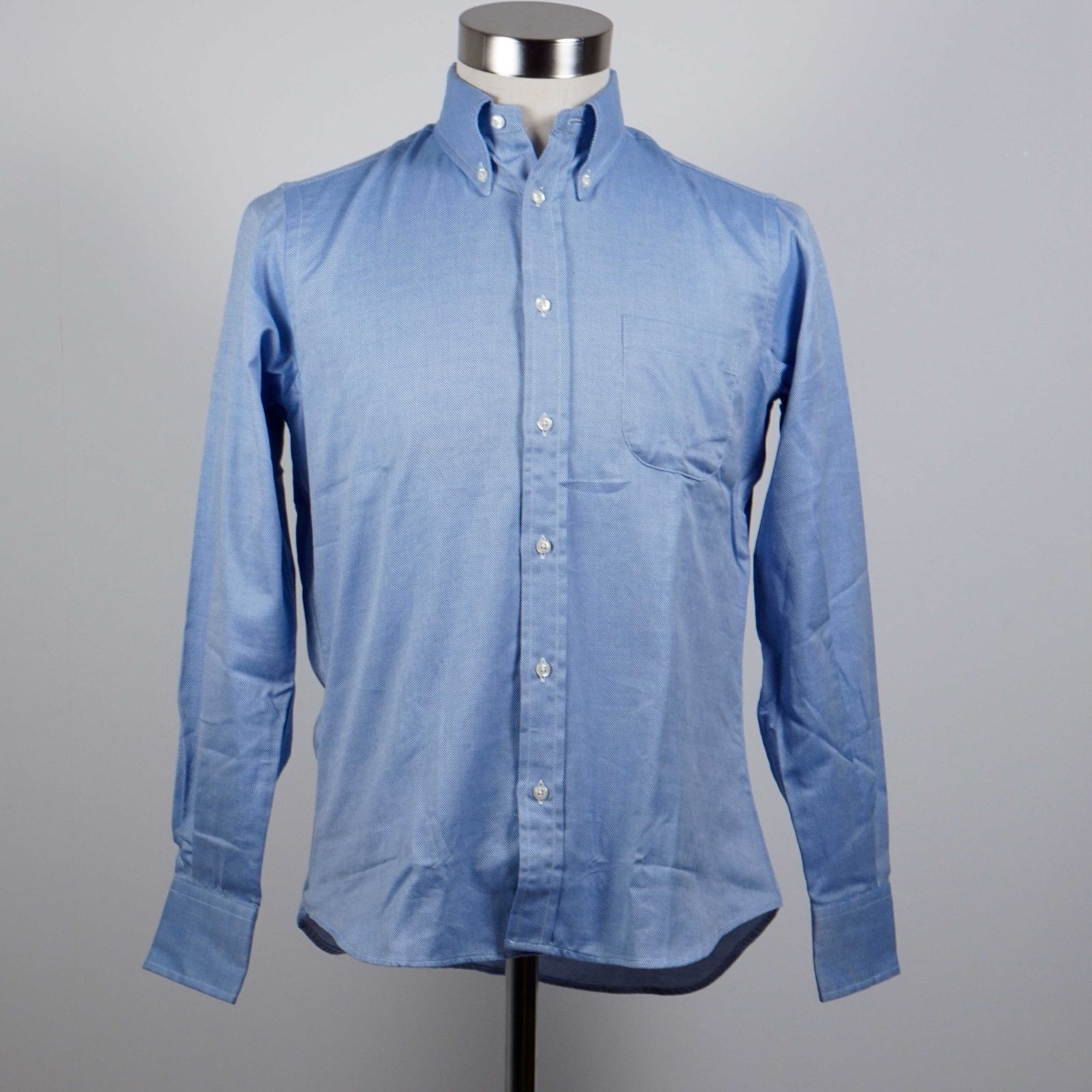 美品】INDIVIDUALIZED SHIRTS (インディヴィジュアライズドシャツ