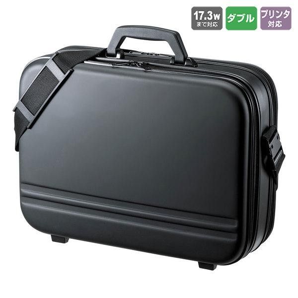 サンワサプライ セミハードPCケース(ダブル) ブラック BAG-716BK2