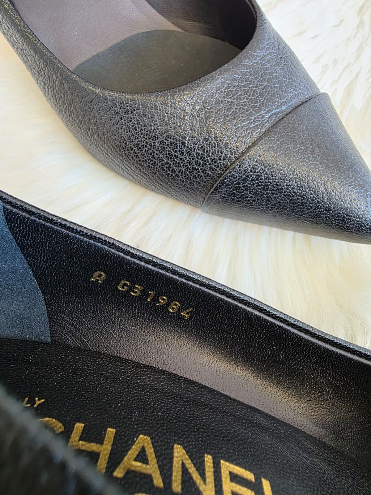 新商品が続々！ CHANEL シャネル ココマークプレート付き パンプス ピンヒール ポインテッドトゥ 6㎝ ヒール ゴートスキン ブラック 36.5 23.5㎝ レディース PAWNSHOPRiZ パウンショップリズ