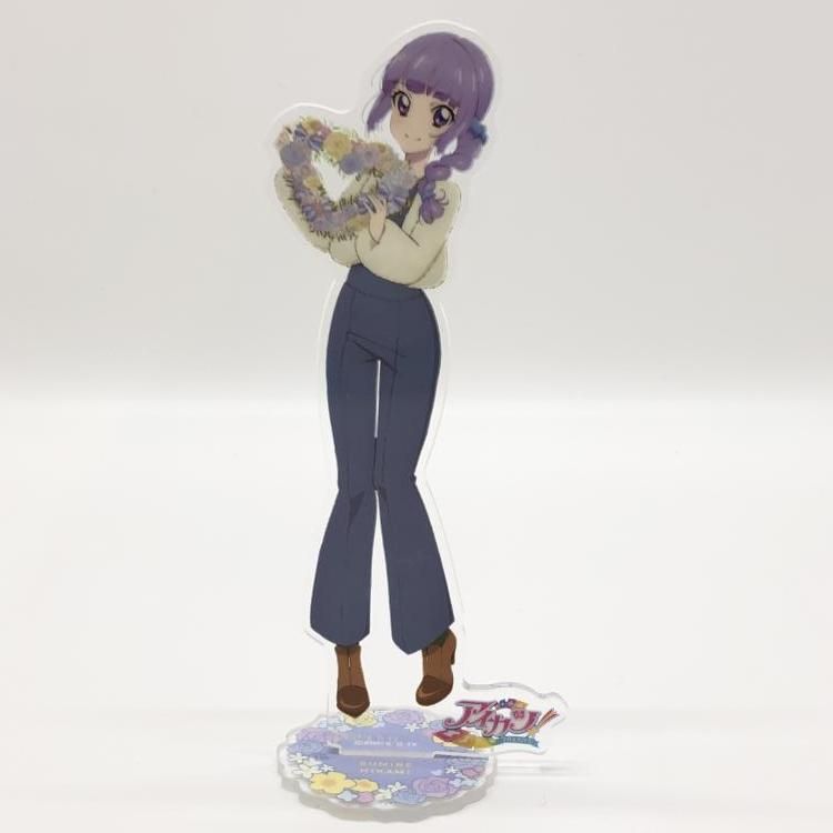 【中古】アクリルスタンド・アクリルパネル 氷上スミレ アクリルスタンド -Flower- 「オールアイカツ!」 アニメイト限定