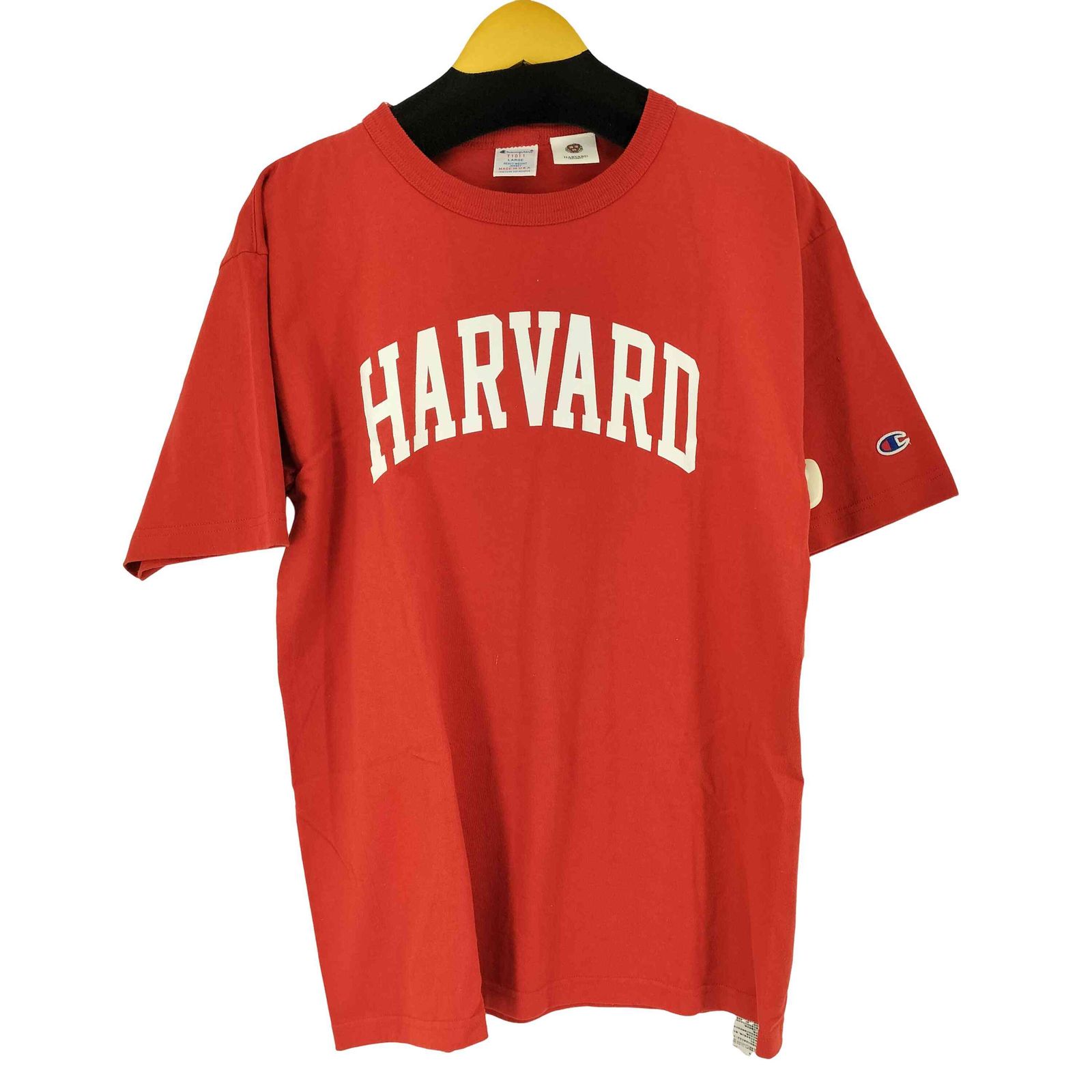 チャンピオン Champion T1011 USA製 カレッジプリント クルーネックTシャツ メンズ JPN：L 