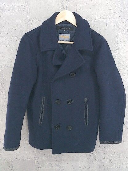 GENERAL SUPPLY ジェネラルサプライ SHIPS 中綿 長袖 P コート S ネイビー # 