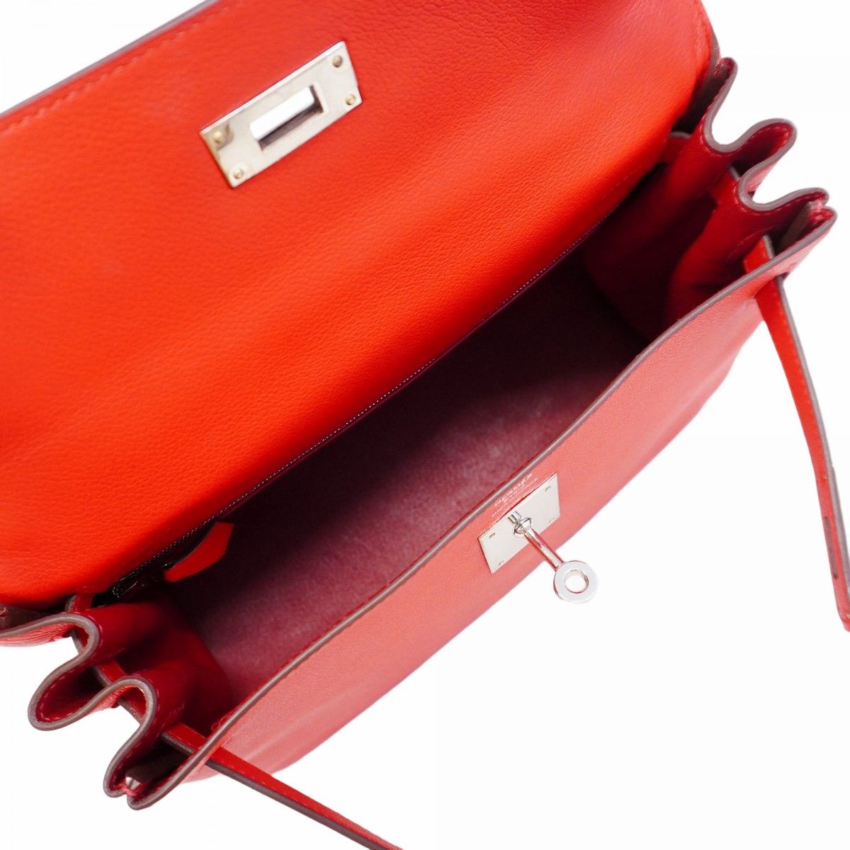 【アクセントカラー】◆HERMES◆ ハンドバッグ レディス バッグ＆スモールレザーグッズ レディスバッグ