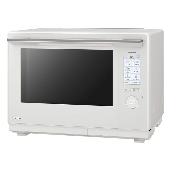 Panasonic パナソニック スチームオーブンレンジ Bistro 2段調理タイプ 30L オフホワイト NE-UBS10D-W 2661626