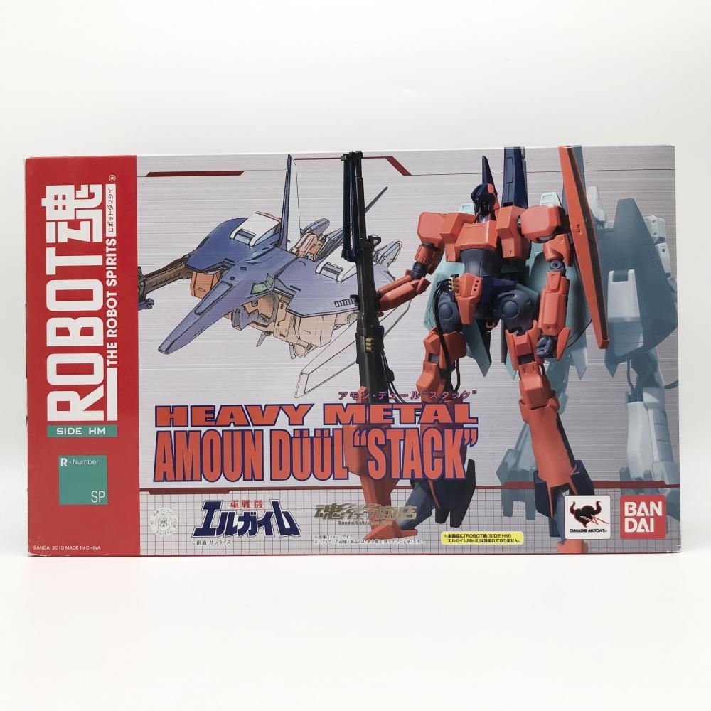 【中古】未開封 バンダイ 重戦機エルガイム ROBOT魂 SIDE HM アモン･デュール
