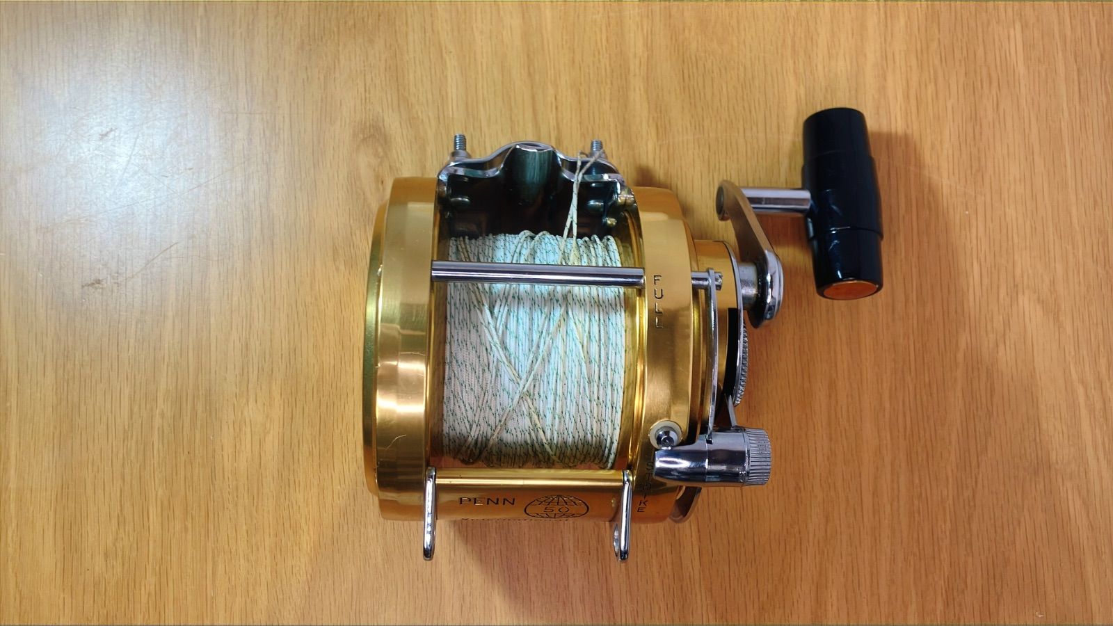 PENN International 50 大型リール ゴールド 現状品 Penn 50VISX International VISX Two Speed Reel - Gold - Melton Tackle