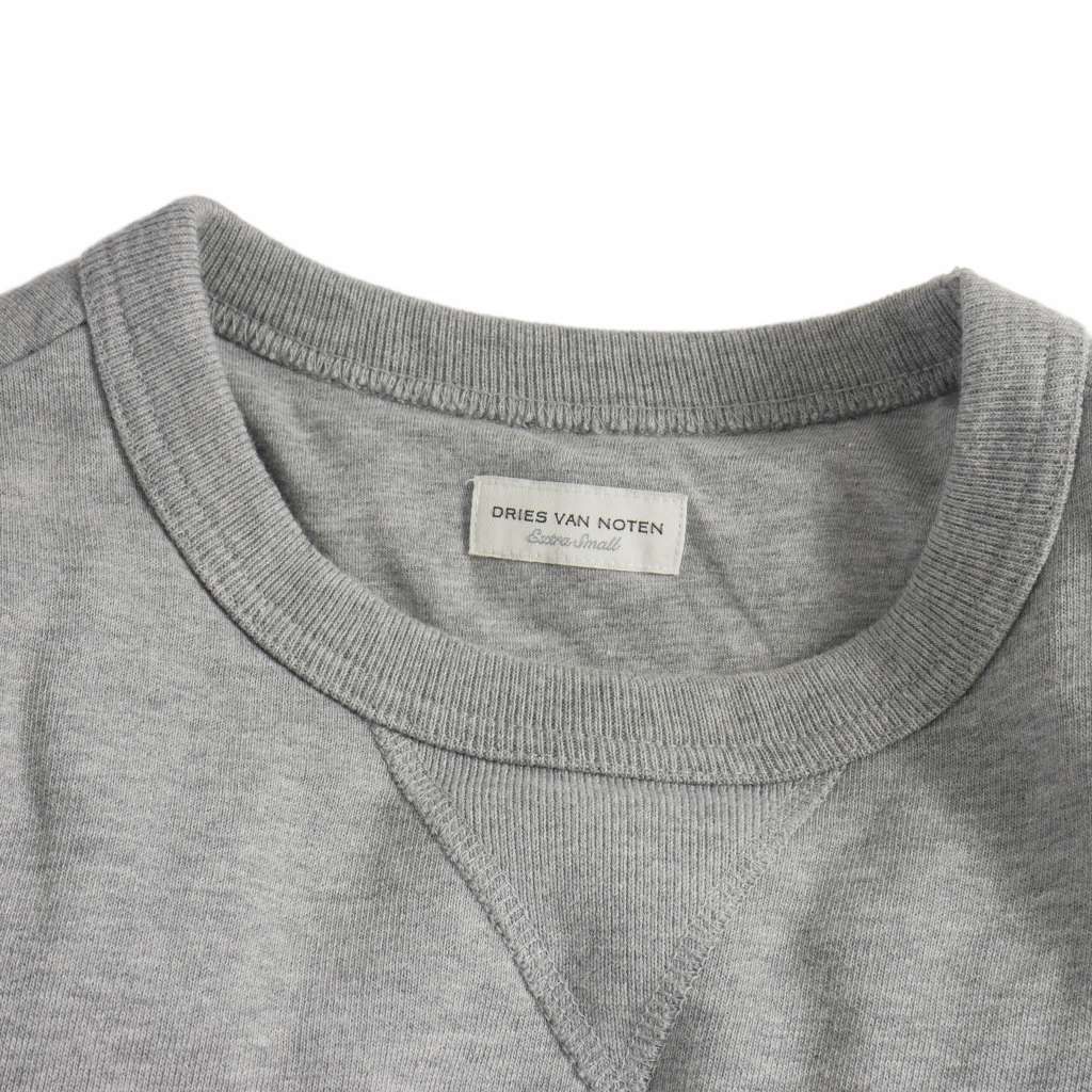 DRIES VAN NOTEN ドリスヴァンノッテン　リボン付グレー トレーナー 楽天市場】ドリスヴァンノッテン rinkan（スウェット