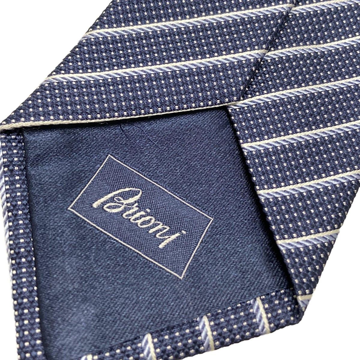 【未使用】Brioni ブリオーニ　ネクタイ　光沢　箱付き　青 三越伊勢丹 | Brioni/ブリオーニ通販 | ネクタイ<O61D00P1411