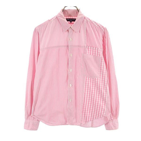 コムデギャルソンオムプリュス ピンク シャツ 2025春夏