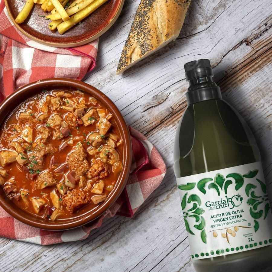 García Cruz エクストラバージンオリーブオイル 2000ml 5本 GARCIA DE