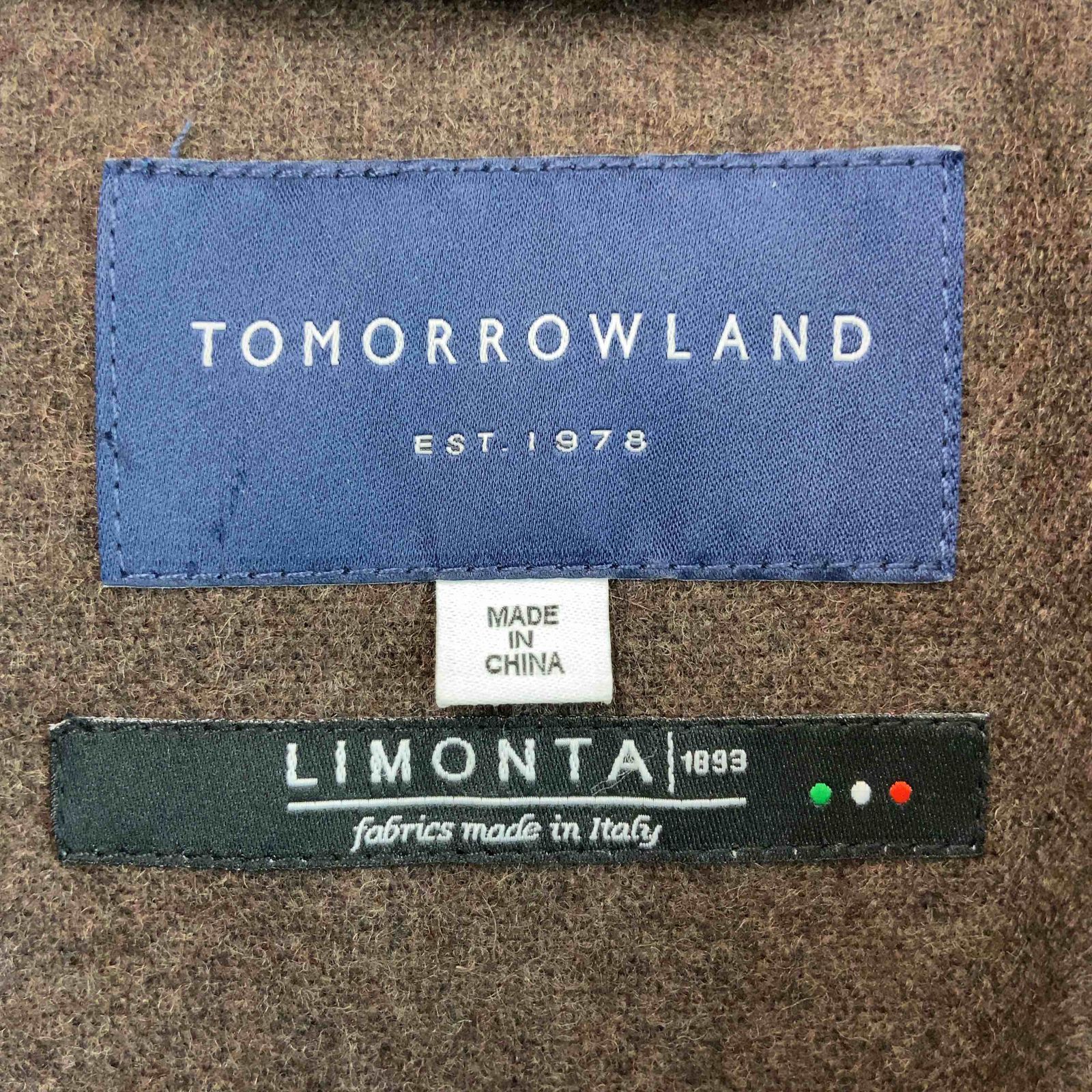 TOMORROWLAND トゥモローランド メンズ ステンカラーコート
