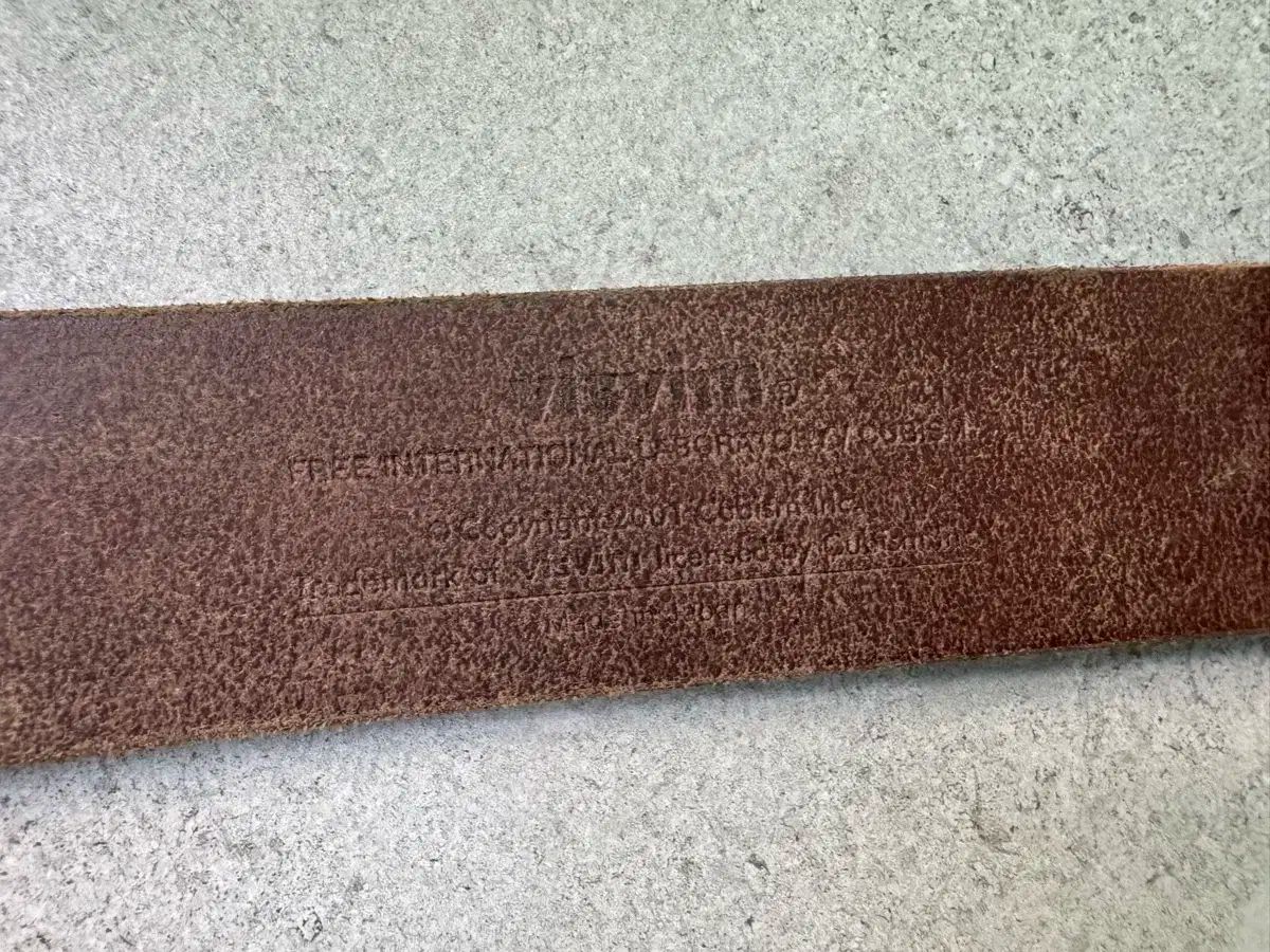 モズ様　VISVIM ダブルリング レザーベルト モズ様 VISVIM ダブルリング レザーベルト モズ様 VISVIM ダブル