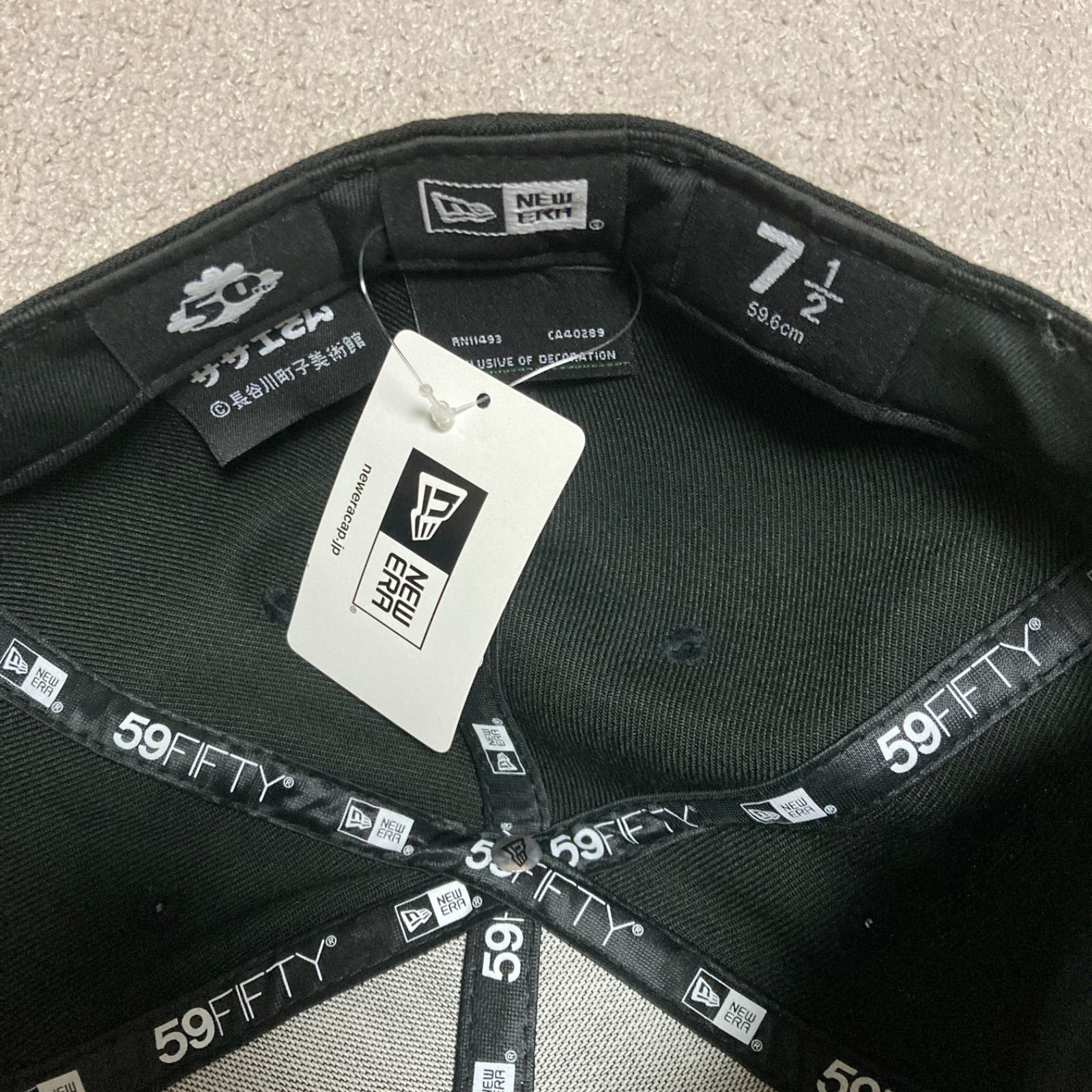新品 50周年記念限定 ニューエラ NEWERA サザエさん コラボキャップ