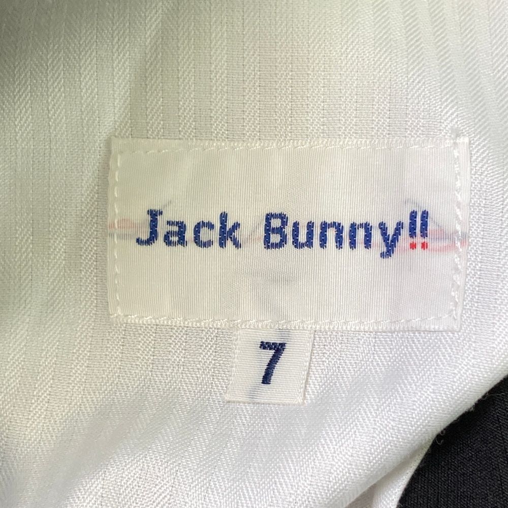 サイズ：7 JACK BUNNY ジャックバニー  ロングパンツ  ブラック系 [240101474236] ゴルフウェア メンズ ストスト サイズ：7 JACK BUNNY ジャックバニー ロングパンツ ブラック系