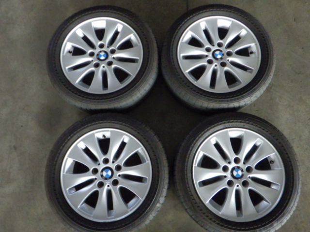 純正　116i　195/55RF16　2018年　4本セット 2210-503 BMW純正 116iアルミホイール＆ラジアルタイヤ 195/55RF16