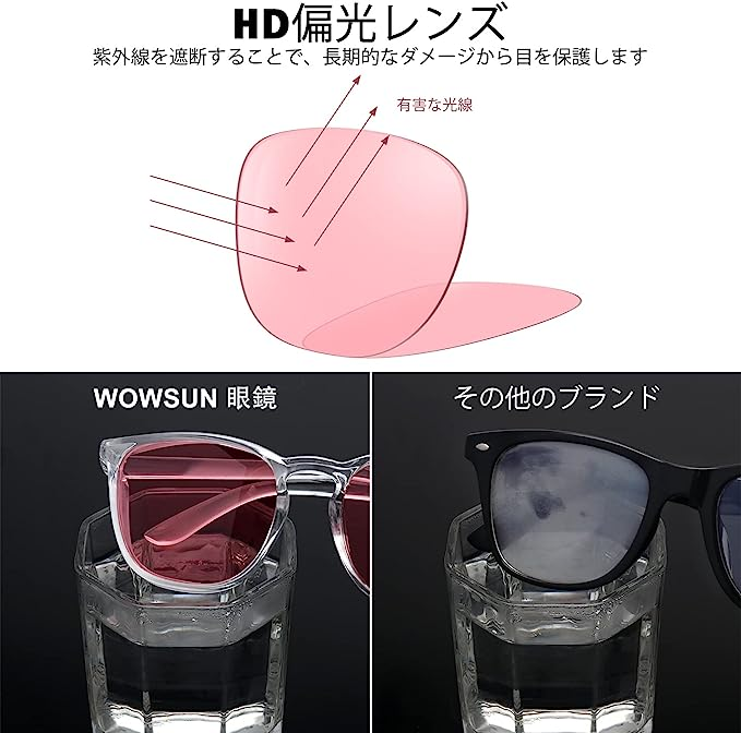 WOWSUN 安全メガネ