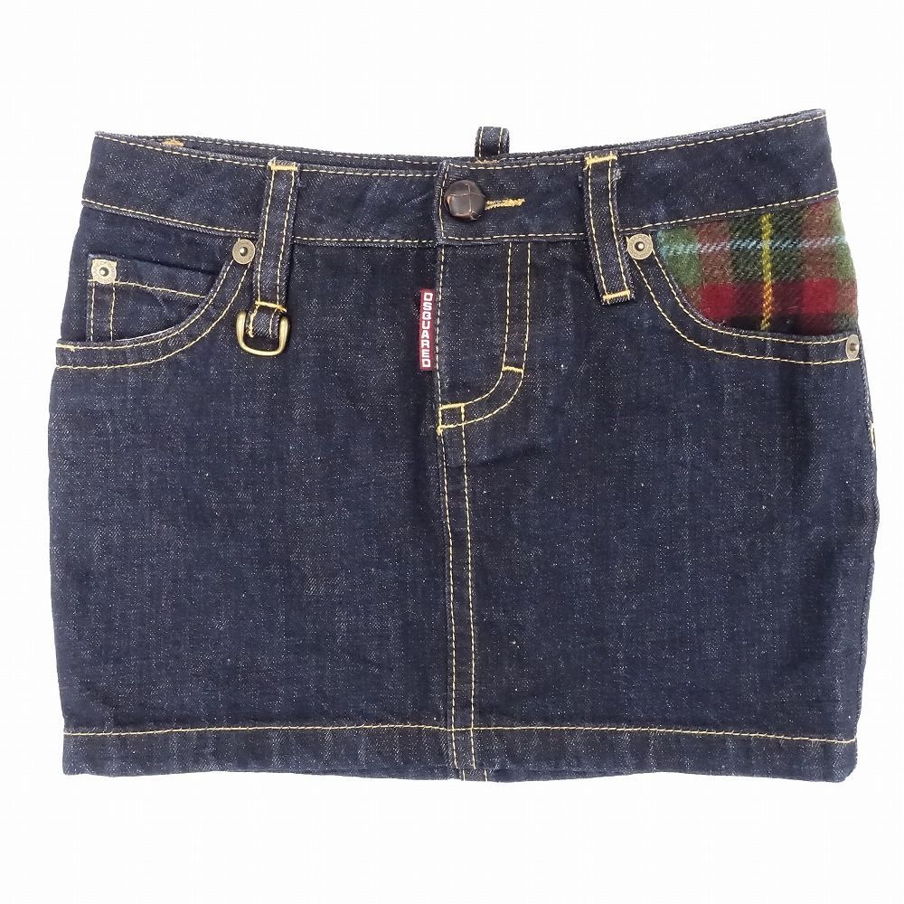 デニムスカート ディースク DSQUARED2 デニムスカート 36 ディースクエアード - メルカリ