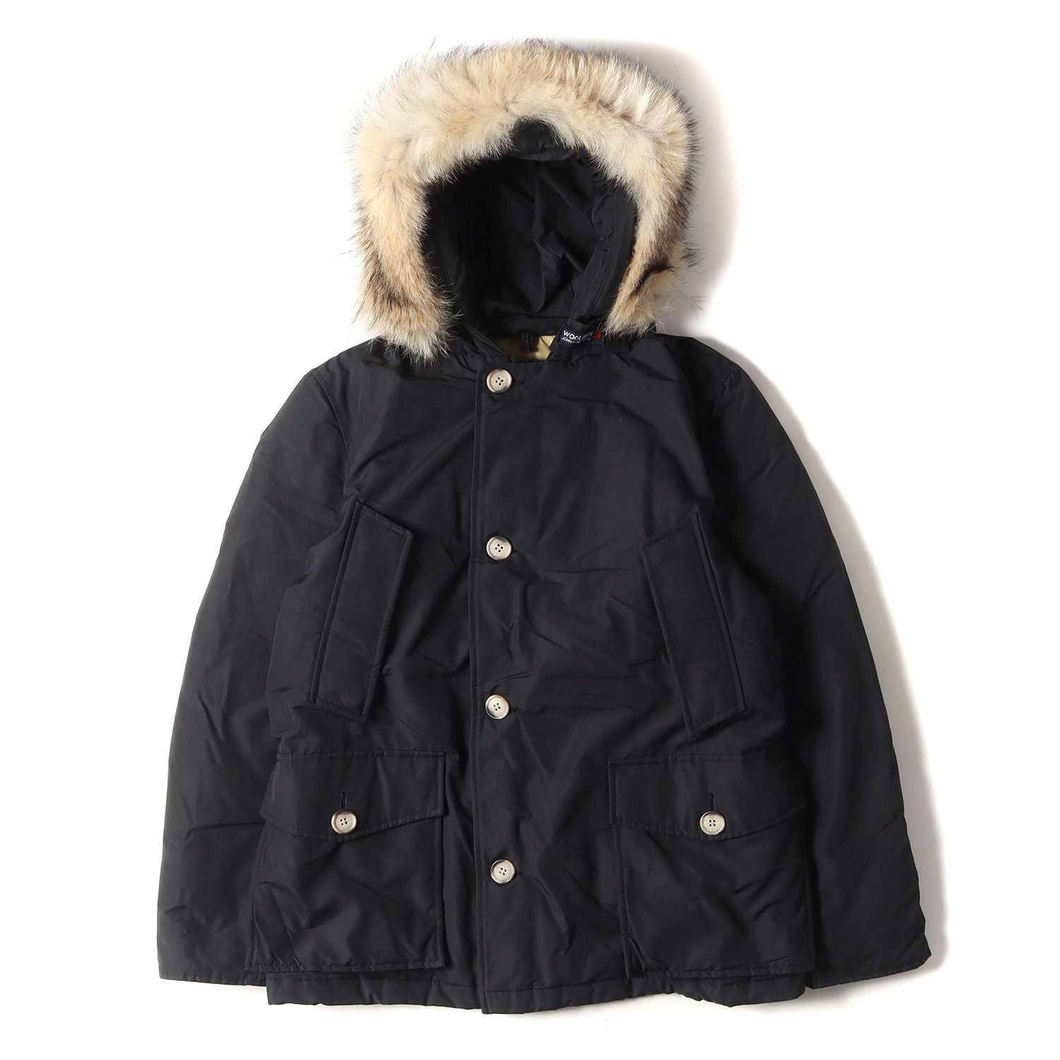 WoolRich ウールリッチ ダウン ジャケット サイズ:S アークティック パーカー ARCTIC PARKA ブラック 黒 カナダ製 アウター  ブルゾン コート防水 防汚 ブランド【メンズ】 - メルカリ