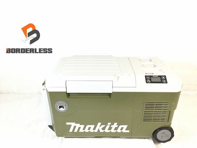 比較的 makita マキタ 40Vmax 充電式保冷温庫 CW001G オリーブ 本体＋シガーソケット＋ACアダプタ付 コードレス 冷蔵庫
