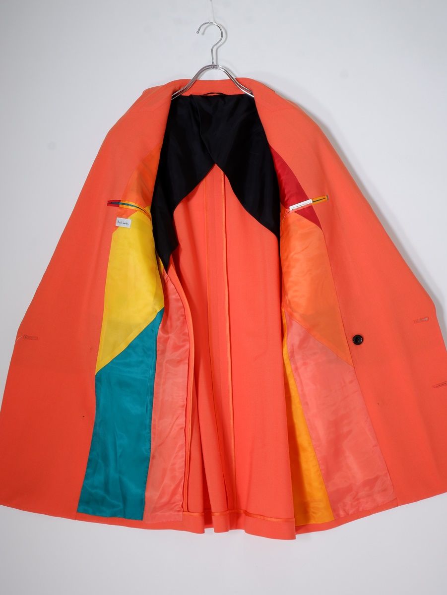 Paul Smith オレンジ ダブルブレストスーツ L Paul Smithポールスミス メインライン DOUBLE BREASTED BIG