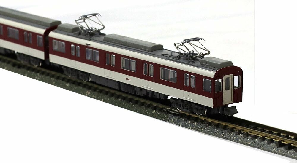 近鉄2000系（名古屋線 2001編成）基本3両編成セット（動力付き