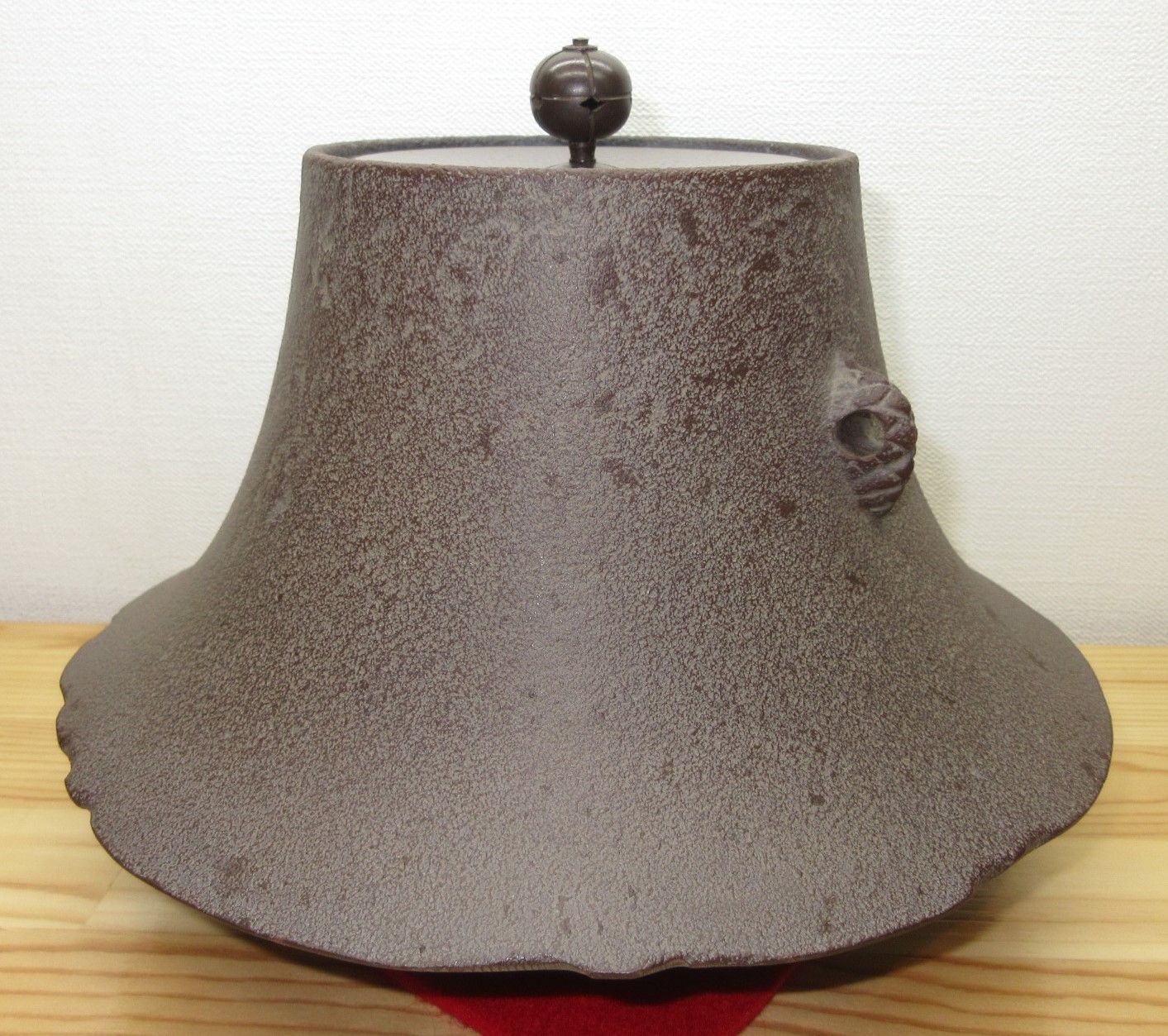 逢絢亭】茶道具 釜 筒釜 糸目模様 釜師 高橋敬典 共箱入り 逢