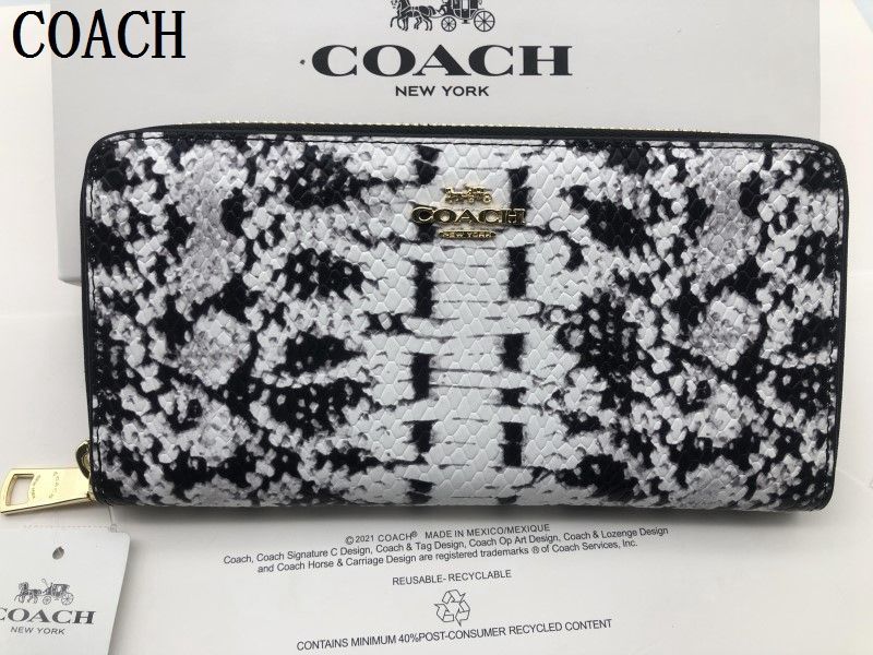 コーチ COACH 長財布 財布 シグネチャー アコーディオンラウンドジップウォレット レディース 財布 贈り物 新品未使用183 F53659  E20