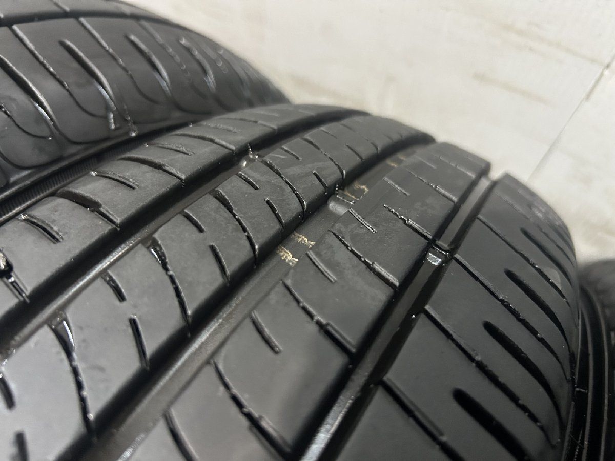 DUNLOP ENASAVE EC204 185/70R14 14インチ 夏タイヤ 4本 21年製 バリ溝
