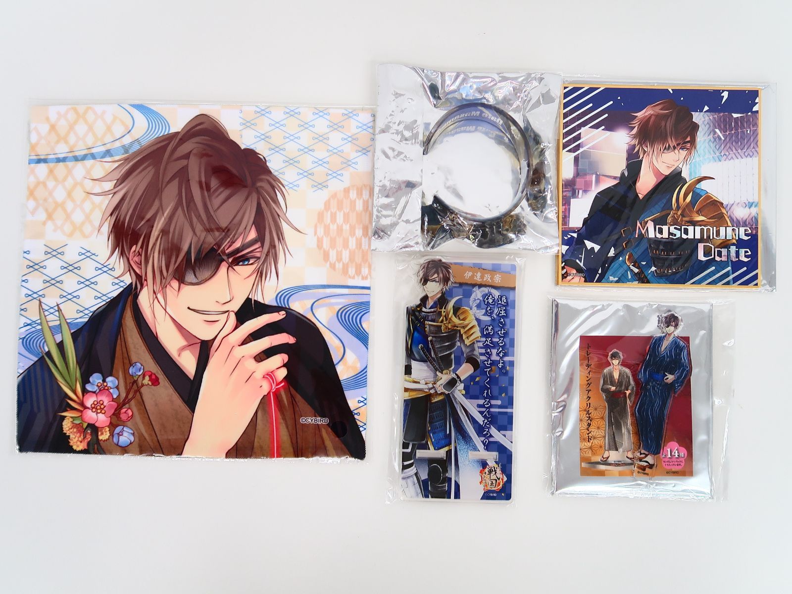 【値下げ中】戦アラ 戦国alive 伊達政宗 LOOK AT ME ホロ缶 戦国 A LIVE ×きゃらドリ!! BLANC 2024 アクリルスタンド(伊達 政宗)