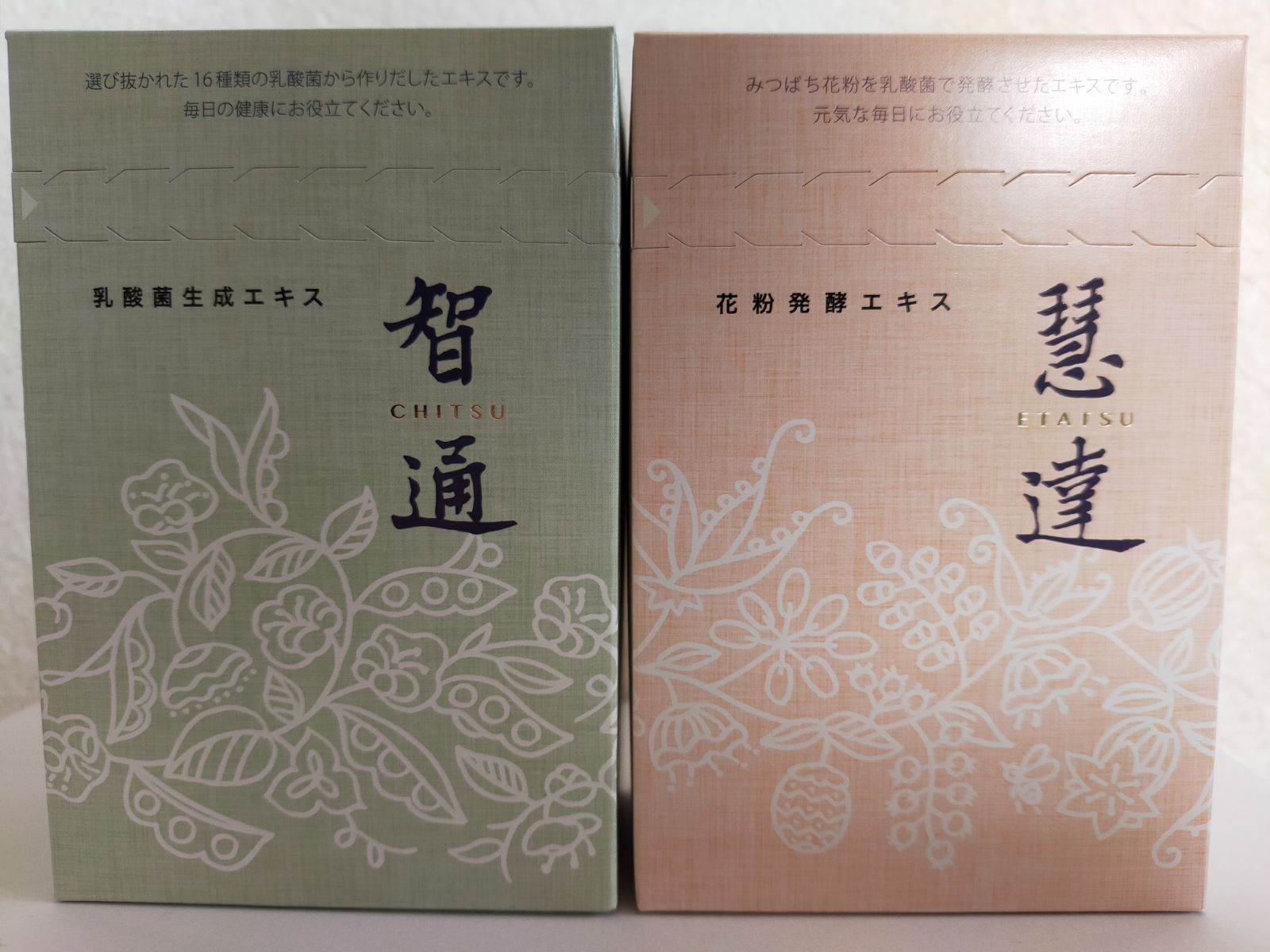 智通10本入り 慧達10本入りセット 乳酸菌生産エキス 花粉発酵エキス ビーアンドエス コーポレーション