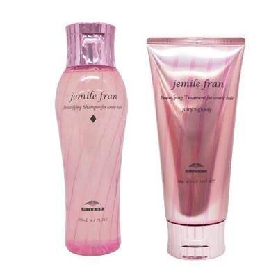 セット販売 ミルボン ジェミールフラン シャンプー D ダイヤ 200ml + トリートメント ジューシーグロッシー 180g 美容室専売 サロン専売 ボトル MILBON