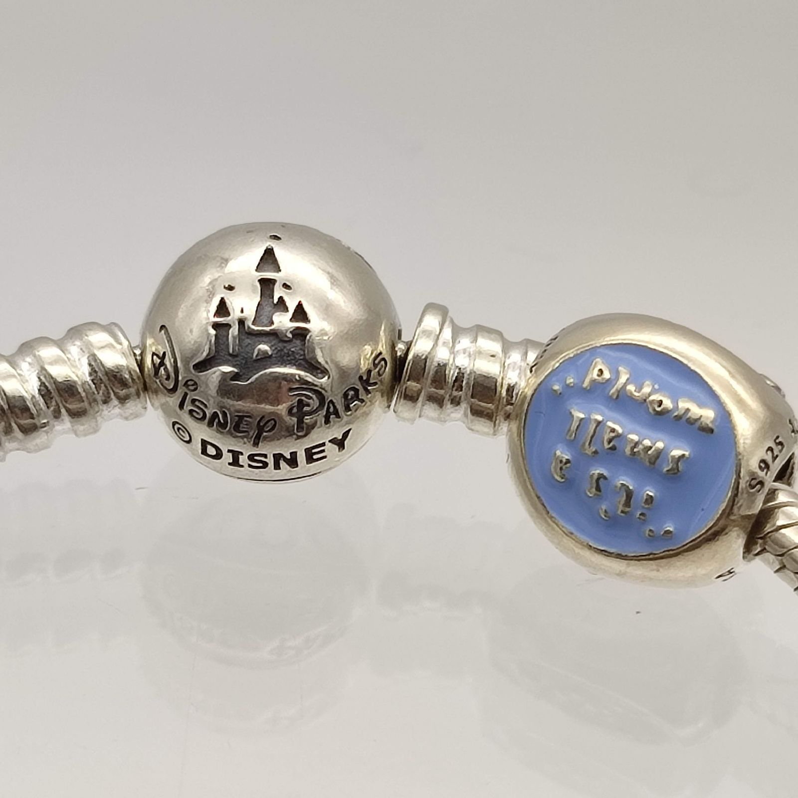 PANDORA ディズニー ブレスレット チャーム18cm パーク限定 パンドラ×ディズニーのブレスレット、ミッキー＆ミニーの